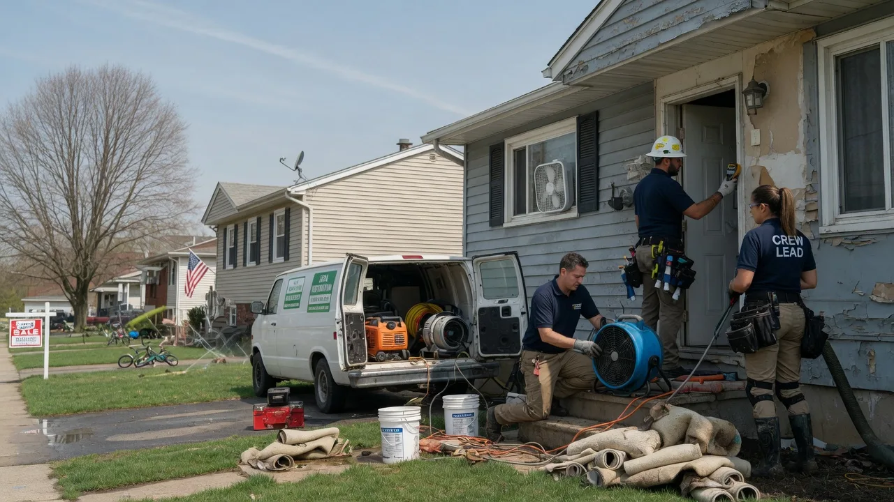 Flood Cleanup in Landing, NJ near me